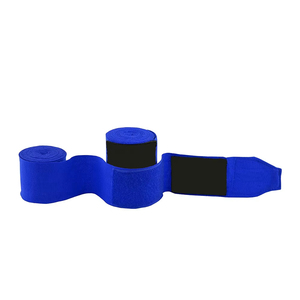 Vendas para manos de Muay Thai de algodón premium, equipo de protección deportiva, vendas de boxeo, pedido al por mayor, transpirables y elásticas - Product Image 1