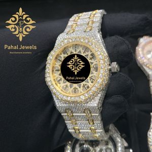 นาฬิกาเพชรหรู Pahal Jewels ตัวเรือนสแตนเลสทรงกลม 40 มม. ระบบควอตซ์อนาล็อก สายรัดแบบพับได้ เรืองแสง สำหรับทั้งชายและหญิง - Product Image 2