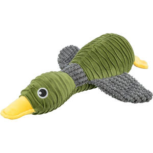 Peluche a Forma di Papera 40 cm con Suono Giocattolo per Animali Domestici - Product Image 1
