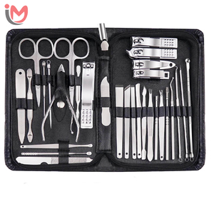 Kits de manucure et pédicure professionnels de luxe en acier inoxydable 7 en 1, instruments de beauté de salon, boîte OEM, vente en gros - Product Image 4