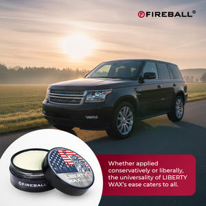 Cera para Autos Fireball Liberty Wax 150ml, Cera Premium para Uso Interior/Exterior, Protección Duradera, Fácil Aplicación, Hidrofóbica, Antiarañazos - Product Image 2