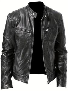 Fashionable Custom Design <b>Men</b> <b>Leather</b> <b>Jacket</b> Pakistan Made Top Product <b>Leather</b> <b>Jacket</b> for <b>Men</b> and Bikers winter <b>jacket</b> - Product Image 5