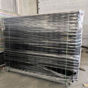 Valla <span class=keywords><strong>de</strong></span> barandilla <span class=keywords><strong>de</strong></span> hierro forjado barata a la venta <span class=keywords><strong>Postes</strong></span> <span class=keywords><strong>de</strong></span> valla <span class=keywords><strong>de</strong></span> acero galvanizado sostenibles fácilmente ensamblados - Product Image 6