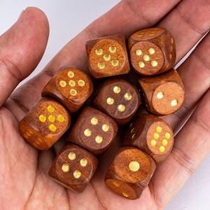 Wooden <b>Dice</b> In foreign countries & wooden <b>dice</b> are primarily used for generating random numbers in board games role playing gam - Product Image 4