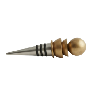 Tapones de Botella de Acero Inoxidable con Acabado en Plata y Oro, Tapas de Barra Atractivas de Calidad Superior, Más Vendidos - Product Image 3