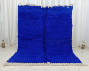 Moroccan Hand Knotted Persian Multicolor <b>Wool</b> Eco-Friendly Anti-Slip Geometric Pattern Medium Pile Prayer Rug for Living Room - Product Image 4