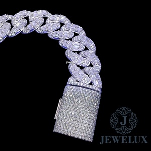 High Quality Luxury Moissanite Diamond Tennis <b>Bracelet</b> 925 Sterling <b>Silver</b> Fine Jewelry for Wedding Party Gift for Bulk Quantity - Product Image 2