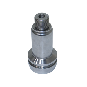 Adaptador de Eje Escalonado de Acero Inoxidable Mecanizado por CNC Personalizado con Roscas Internas y Externas - Product Image 1