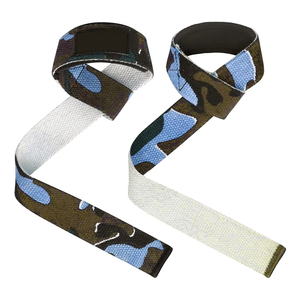 Sangles de musculation professionnelles en néoprène antidérapantes unisexes personnalisées GEO BROTHERS COMPANY avec boucle de protection – Vente en gros - Product Image 1