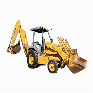 Retroexcavadora 580L con solo 166 horas de trabajo, historial completo y garantía - Envío a todo el mundo - Product Image 1