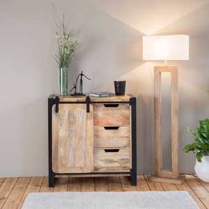 Aparador de madera de mango Vandana Stellar Maxima New York - Product Image 1