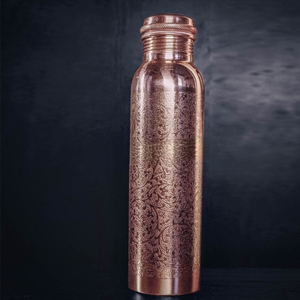 Botella de Hidratación Portátil Reutilizable de Lujo Copper Heritage para Cafetería y Cócteles - Product Image 2