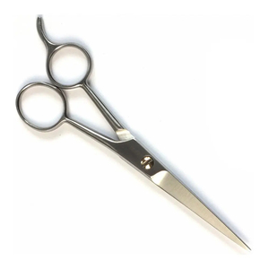 Premium <b>Barber</b> Scissors Sharp Stainless Steel Curved <b>Blade</b> Right-Handed Hair Cutting Shears For Salon Grade Smooth Tension - Product Image 4