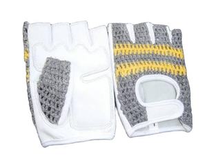 Custom Logo Waterproof Leather Cycling Gloves Half <b>Finger</b> Outdoor Sports Mountain <b>Bike</b> Riding Crotch Mesh Gel Padded Wholesale - Product Image 1