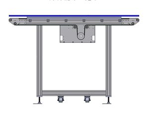 Banda Transportadora de Acero Inoxidable para Sistemas de Automatización de Producción de Baterías, Velocidad Ajustable, Diseño Duradero, Acabado Anodizado - Product Image 4