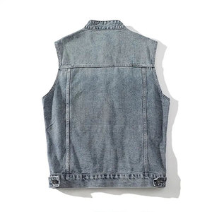 Chaleco Vaquero para Hombre, Ropa de Invierno, Transpirable, Estilo Casual, Ajuste Cómodo, Servicio OEM, Uso Diario - Product Image 2