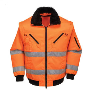 Fournisseur de vêtements professionnels à faible MOQ – Veste et pantalon réfléchissants imperméables multi-poches robustes, uniformes de sécurité coupe-vent - Product Image 1