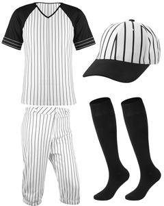 Ensemble de tenue de baseball personnalisé imprimé par transfert thermique, maillot et pantalon pour équipe, haute qualité, 100% polyester, protection UV - Product Image 5