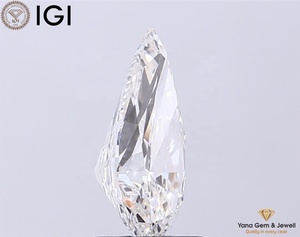 Diamante CVD cultivado en laboratorio Ethereal Brilliance de 2.00 CT, corte pera, certificado IGI, color F, claridad VS1, para joyería personalizada - Product Image 5