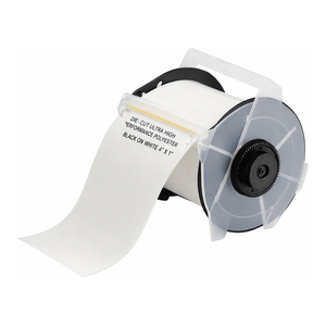 Brady ToughWash PET Adhesive <b>Labels</b> for GlobalMark <b>Printers</b> Debossed Washdown Environments - Product Image 3