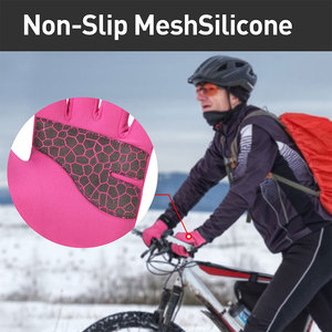 Guantes de Correr de Invierno Hechos a Medida, Unisex, Impermeables, con Pantalla Táctil, Antideslizantes, Protección UV, Ecológicos, Dedos Completos - Product Image 6