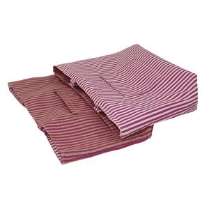 Sac convertible à double usage, poche latérale et imprimé couleur unie sur toute la surface, en jute et coton naturel 150 g/m², sac fourre-tout réversible - Product Image 5