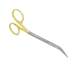 Ciseaux chirurgicaux manuels en acier inoxydable allemand de qualité supérieure, 7 pouces, certifiés CE, lames à insertion TC durables pour une coupe de précision, usage médical - Product Image 4