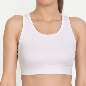 Nuevo Sujetador Deportivo para Mujer, Sin Costuras, Simple, Transpirable, Ligero, con Soporte, Cómodo, Ajustable, Elástico en Cuatro Direcciones, para Fitness - Product Image 1