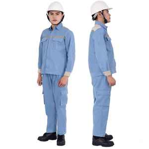 Combinaison de sécurité à bandes réfléchissantes haute visibilité pour travaux routiers et personnel de nuit en entrepôt, uniforme industriel - Product Image 3