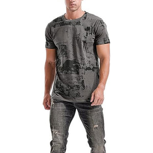 เสื้อยืดฮิปฮอปผู้ชาย สไตล์ฮิปสเตอร์ แฟชั่นสตรีทแวร์ พิมพ์ลายกราฟิก เสื้อยืดลำลอง ผ้าฝ้าย ใส่สบายๆ สำหรับฤดูร้อน สไตล์แร็ปสุดเทรนดี้ - Product Image 3
