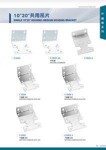 10" 20" Manual 1 Stage Household Iron Water Filter Purifier <b>Bracket</b> Parts - Product Image 3