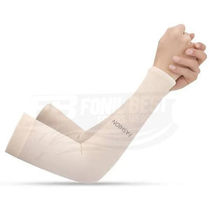 Mangas Protectoras Solares Transpirables de Spandex/Nylon Personalizadas con Protección UV y Efecto Refrigerante para Deportes al Aire Libre Unisex - Product Image 6