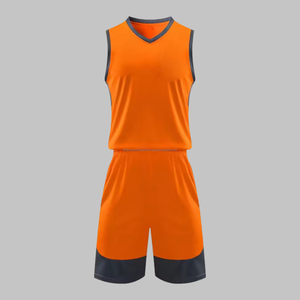 Maillots de basket-ball pour hommes sans manches uniforme de basket-ball gilet Shorts Camisetas De Baloncesto ensembles de maillots de basket-ball - Product Image 1