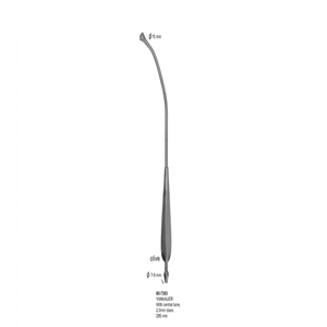 Tube d'aspiration Yankauer professionnel de 285 mm en acier inoxydable, canule chirurgicale avec/sans embout détachable - Product Image 3