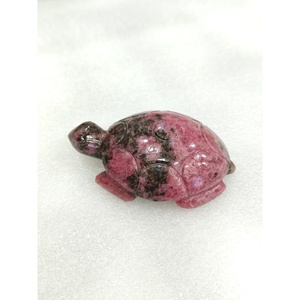 Venta al por Mayor de Figuras de Tortuga de Cristal Mixto, Talladas a Mano, para Feng Shui, Decoración del Hogar, Producto Espiritual - Product Image 4