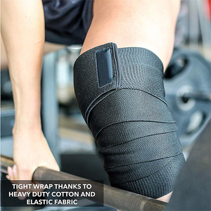 Rodilleras de Soporte para Entrenamiento de Fuerza, Protección Profesional con Logotipo Personalizado, para Fitness, Seguridad, Sentadillas, Culturismo y Levantamiento de Pesas - Product Image 4