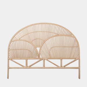 Tête de lit en rotin naturel décorative en gros - Product Image 3