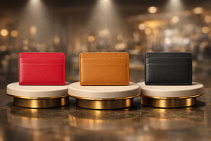 WRIZA PU Leather Minimalist Card Holder Slim Lightweight Durable Multi Slot <b>Wallet</b> <b>for</b> <b>Men</b> and Women Elegant Daily Use Accessory - Product Image 3