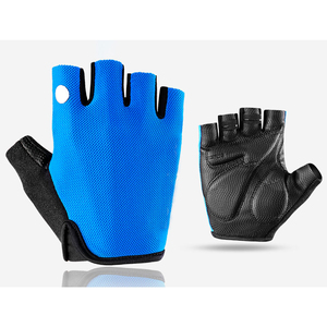 Cycling Glove Gel Padded <b>Bike</b> Gloves for Men Cycling Anti-Slip & Shock-Absorbing Lightweight & Design Road Bicycle Half <b>Finger</b> - Product Image 1