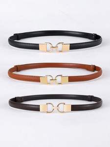 Elegante cinturón de cuero para damas, diseñado para mujeres con estilo, que realza vestidos, jeans y atuendos formales a diario. - Product Image 4