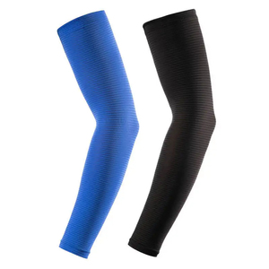 Manchons de bras rafraîchissants mi-longueur US SPORTS Vintage pour hommes, protection solaire UPF50+, 100% acrylique, pour l'été, fabriqués au Pakistan, qualité supérieure - Product Image 4