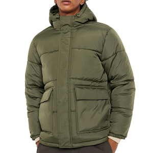 Professional Customized Logo Printing Wholesale Best Design Men Clothing <b>Light</b> Weight High Quality Green Puffer <b>Jacket</b> - Product Image 4