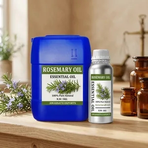 Aceite esencial de Romero natural puro para el crecimiento del cabello Precio a granel Exportación directa de la India - Product Image 3