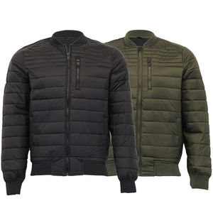 Chaqueta Bomber Acolchada 2026, Diseño de Logotipo Personalizado, Chaqueta de Invierno de Alta Calidad, Estilo Urbano, Chaqueta Bomber Acolchada para Hombre - Product Image 5