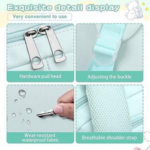 กระเป๋าเป้สะพายหลังโพลีเอสเตอร์คุณภาพสูงปรับแต่งได้ กันน้ำ เหมาะสำหรับนักเรียนและการเดินทาง - Product Image 3