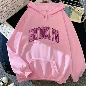 Sweat à capuche unisexe personnalisé avec logo brodé pour homme, coupe régulière, en polyester/coton, molleton épais pour l'hiver, décontracté, numérique - Product Image 4