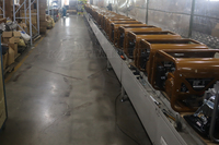 3kW 5kW 10kW 15kW Offener Benzingenerator mit CE EPA 3-Phasen-Zertifizierung, Tragbarer Benzingenerator mit Rädern und Vollkupfer-Alternator