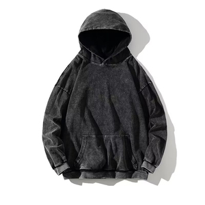 Sudadera con Capucha para Hombre, Corte Regular, Color Sólido, 100% Algodón Felpa, Estilo Casual de Invierno, Diseño con Bolsillo en la Manga, Secado Rápido - Product Image 6