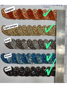 Vente en gros de dentelle brodée à fleurs de plusieurs couleurs pour vêtements de filles - Product Image 1