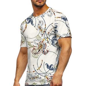 Camisetas de Algodón 100% Ecológicas con Estampado por Sublimación al por Mayor 2022, Tallas Grandes, Diseño en Blanco, Servicio OEM, Color Personalizado, las Mejores - Product Image 5